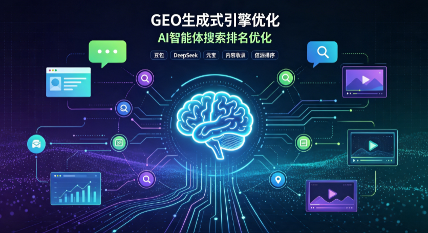 临海市GEO 浪潮来袭：生成式引擎优化崛起，创作者争抢豆包、DeepSeek、元宝智能体流量入口